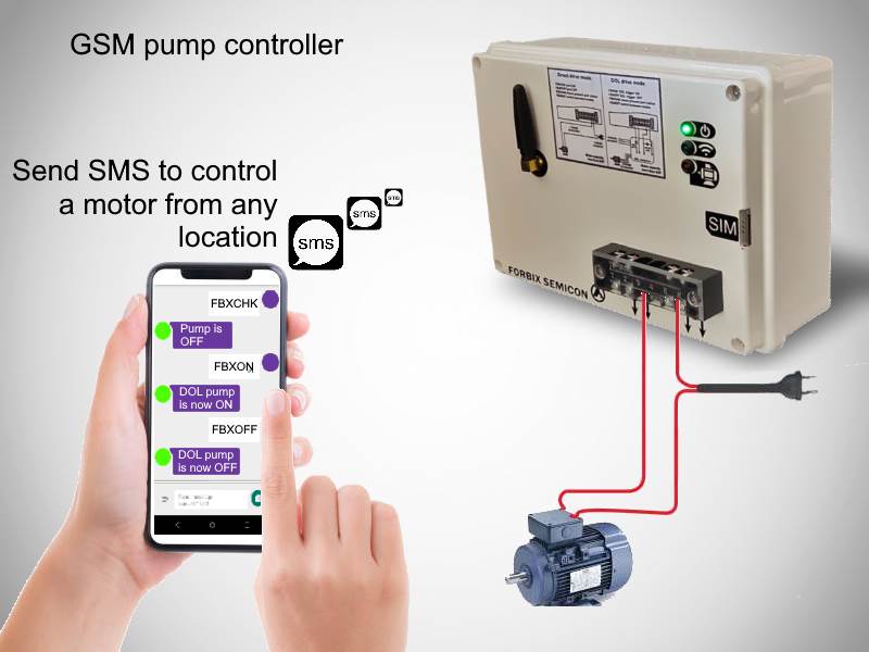 GSM SMS Pump Controller