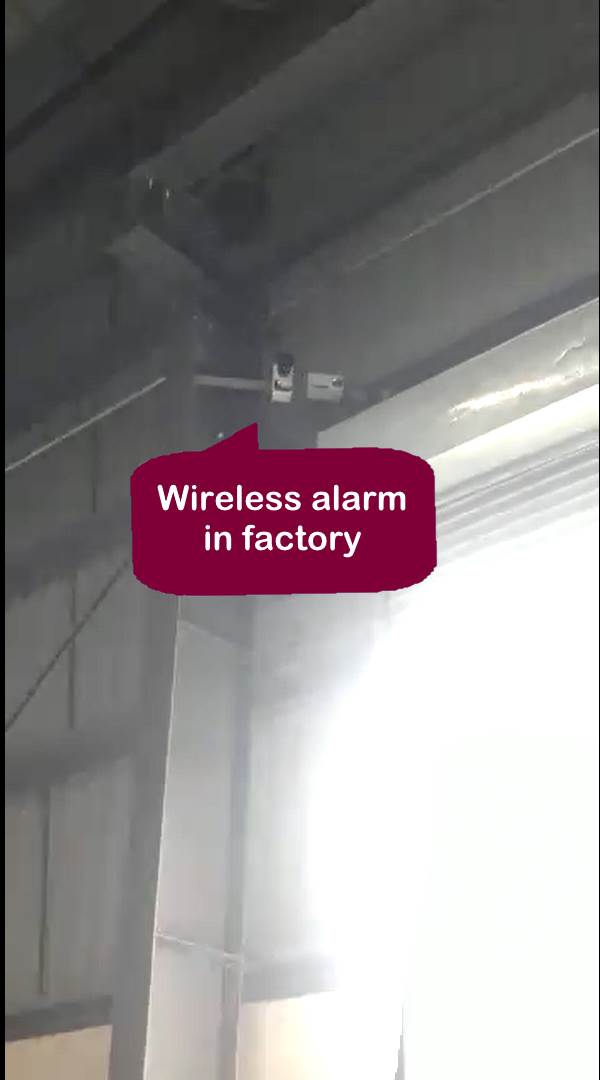 Alarm in factory