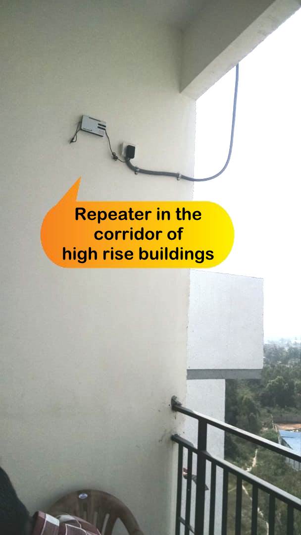 Repeater in balcony