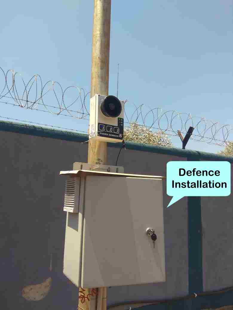 Outdoor Siren Defence Area