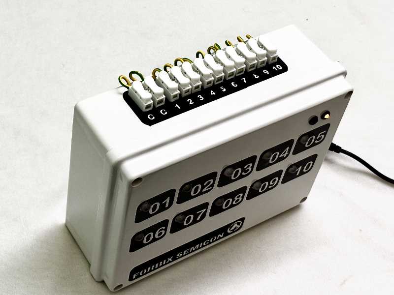 FORBIX SEMICON® Wired Nurse Call Station Wiring Diagram