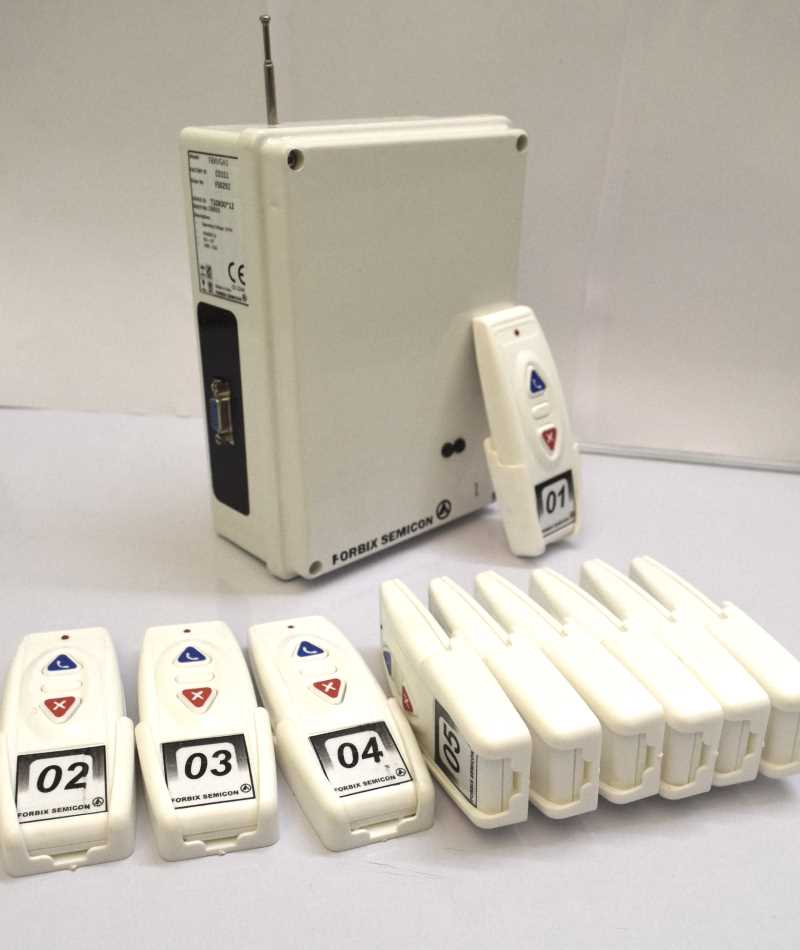 Wireless Nurse Call Remote and Station LCD Monitor Display