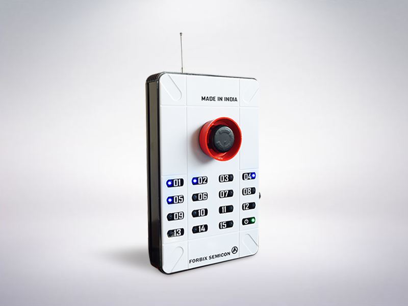 FORBIX SEMICON 15-Indicator Siren Receiver for Multi-Zone Panic Alarm Monitoring System