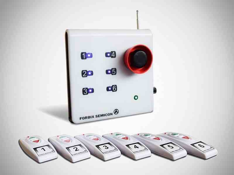 FORBIX SEMICON Wireless Panic Alarm Multi-Remote Security System with Comprehensive Facility Protection