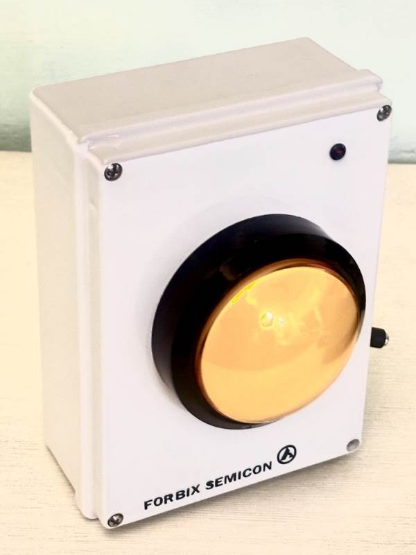 FORBIX SEMICON Wireless Panic Alarm Button Transmitter with Yellow dome long range RF