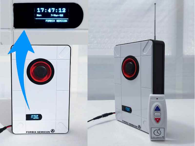 FORBIX SEMICON Programmable Timer Panic Alarm for Scheduled Security Alerts