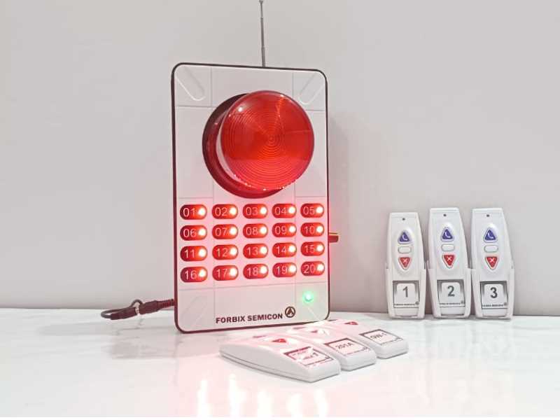 FORBIX SEMICON Wireless Code Red Panic Alarm System for Medical Emergencies