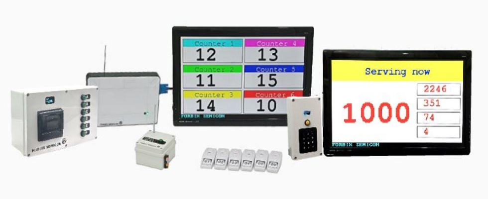 FORBIX SEMICON® Wireless Token Display System Product Range