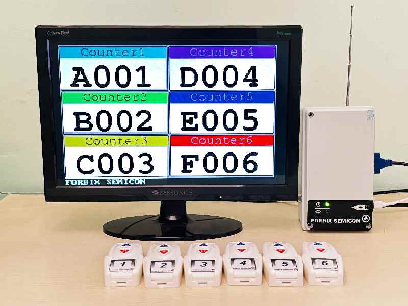 Queue Management LCD Monitor