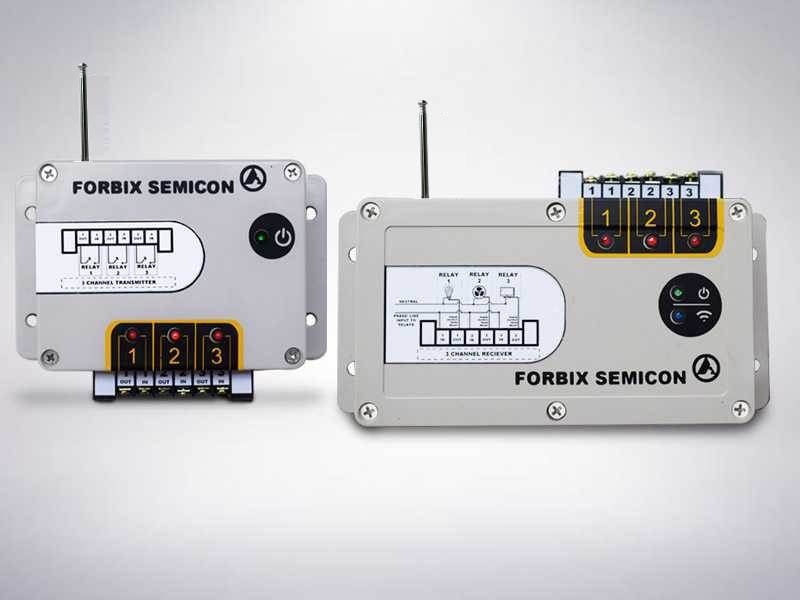 FORBIX SEMICON 3-Port Industrial Wireless Transmitter Receiver for Factory Automation