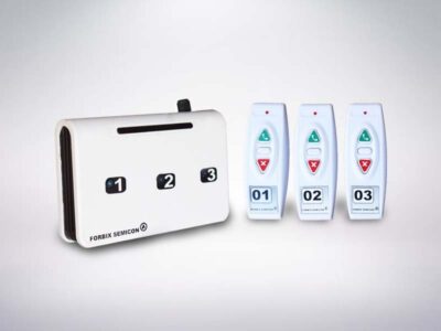 3 remote wireless service call button