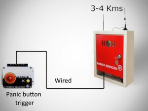 wireless long range transmitter panic button connection diagram