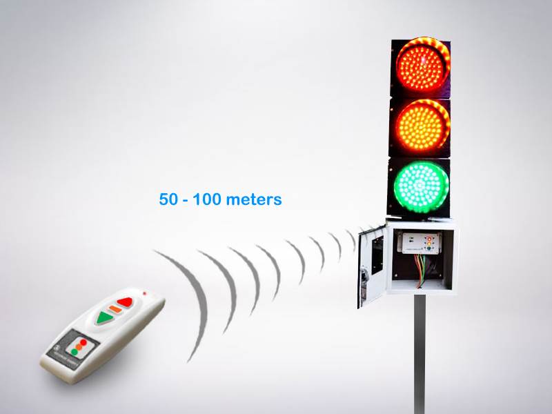 remote control traffic light controller