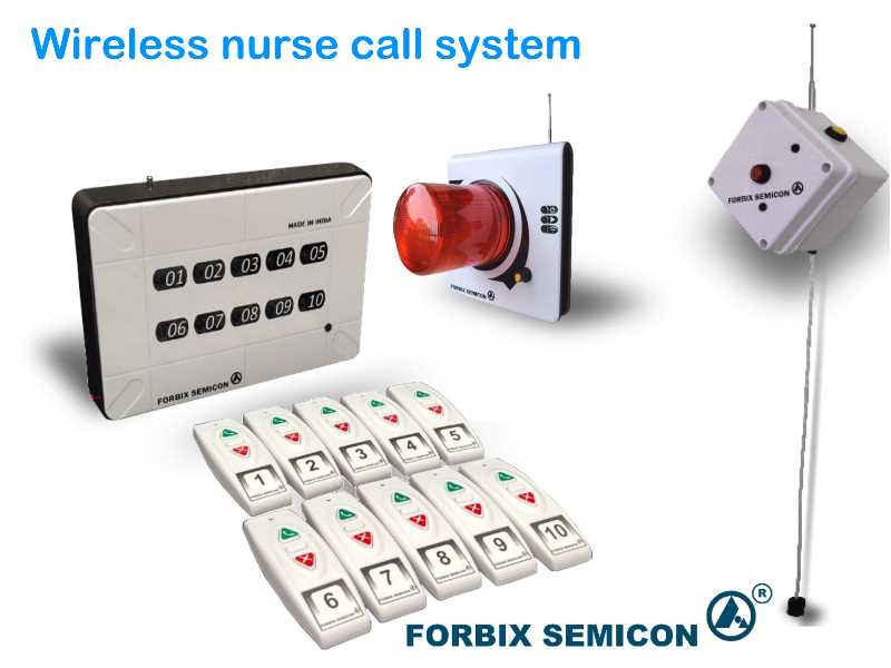 Wireless Nurse Call System, FORBIX SEMICON