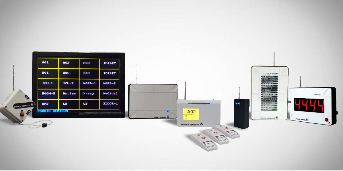 Wireless nurse call for hospitals & clinic FORBIX SEMICON®