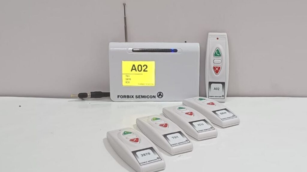 Wireless Nurse Call Station TFT display FORBIX SEMICON®