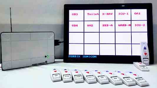 Wireless nurse call for hospitals & clinic FORBIX SEMICON®