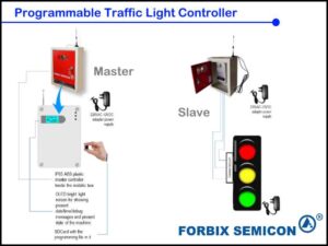 Programmable Wireless Automatic Traffic Light Controller, FORBIX SEMICON®