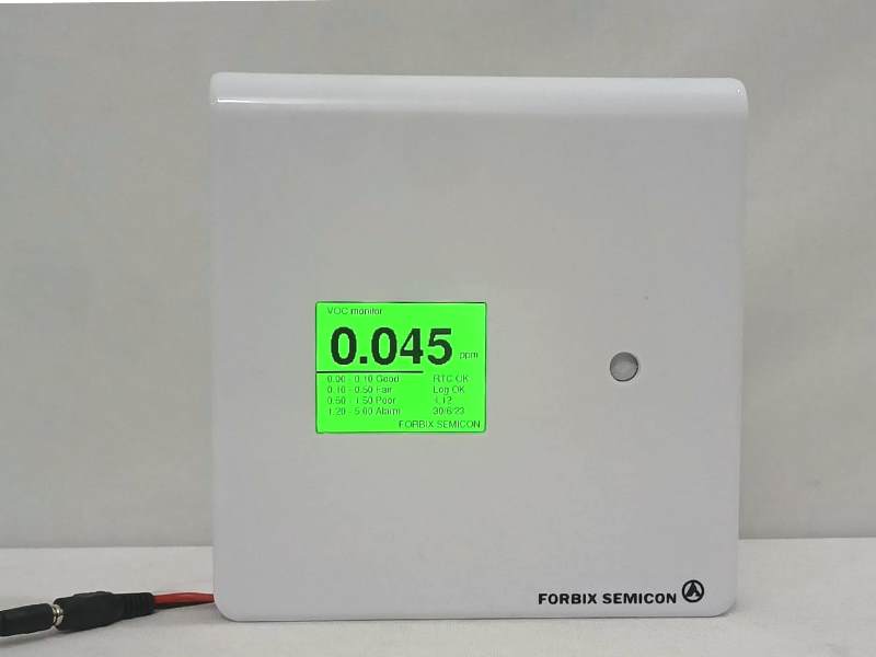 VOC Formaldehyde monitor datalogger, FORBIX SEMICON®